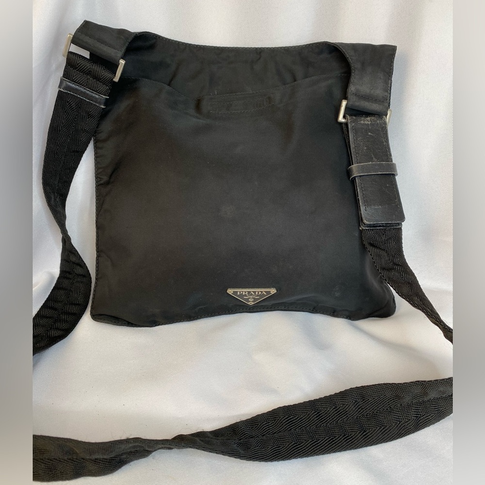 Prada nylon bag black authentic